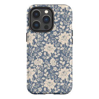Blue Garden Printed Phone Cases iPhone 13 Pro / Armoured MagSafe by Kasiags Art - The Dairy