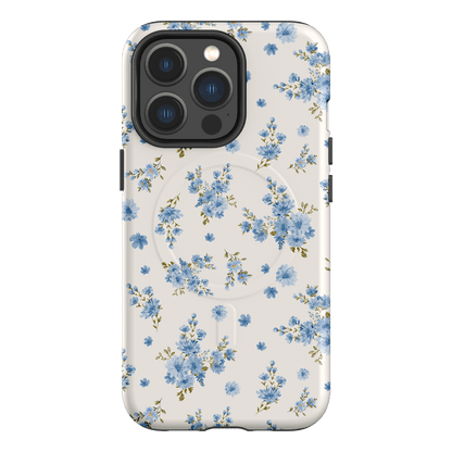 Blue Meadow Printed Phone Cases iPhone 13 Pro / Armoured MagSafe by Kasiags Art - The Dairy