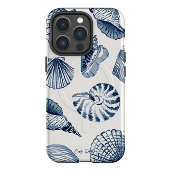 Blue Shells Printed Phone Cases iPhone 13 Pro / Armoured MagSafe by Cass Deller - The Dairy