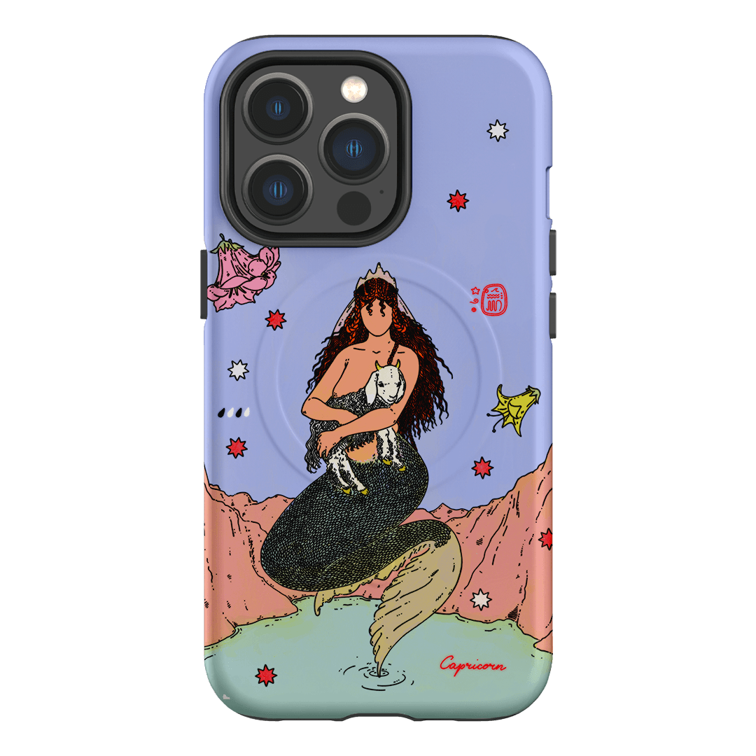 Capricorn Season Printed Phone Cases iPhone 13 Pro / Armoured MagSafe by Easty Beasty - The Dairy