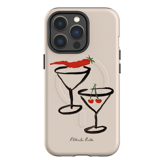 Chili Cherry Printed Phone Cases iPhone 13 Pro / Armoured MagSafe by Phthalo Ruth - The Dairy