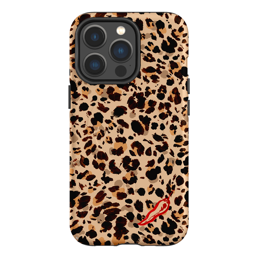 Chilli Leopard Printed Phone Cases iPhone 13 Pro / Armoured MagSafe by Charlie Taylor - The Dairy