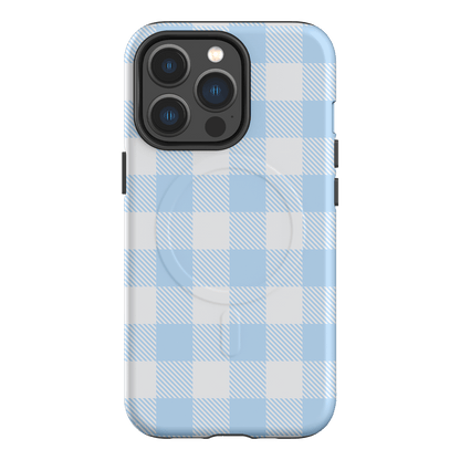 Cloud Plaid Printed Phone Cases iPhone 13 Pro / Armoured MagSafe by The Dairy - The Dairy