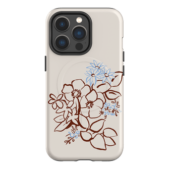 Cream Posy Printed Phone Cases iPhone 13 Pro / Armoured MagSafe by Typoflora - The Dairy