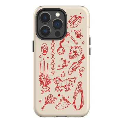 Dreamcore Cream Printed Phone Cases iPhone 13 Pro / Armoured MagSafe by Easty Beasty - The Dairy