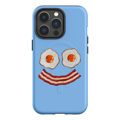 Eggs & Bacon Printed Phone Cases iPhone 13 Pro / Armoured MagSafe by Kayla Henley - The Dairy