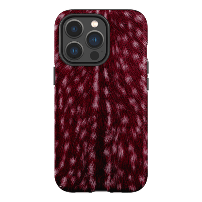 Fawn Burgundy Printed Phone Cases iPhone 13 Pro / Armoured MagSafe by The Dairy - The Dairy