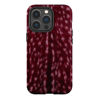 Fawn Burgundy Printed Phone Cases iPhone 13 Pro / Armoured MagSafe by The Dairy - The Dairy