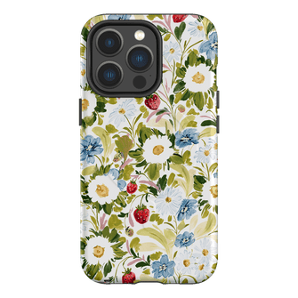 Garden Strawberries Printed Phone Cases iPhone 13 Pro / Armoured MagSafe by Ellie Mae - The Dairy