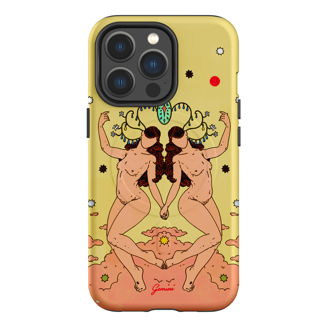 Gemini Season Printed Phone Cases iPhone 13 Pro / Armoured MagSafe by Easty Beasty - The Dairy