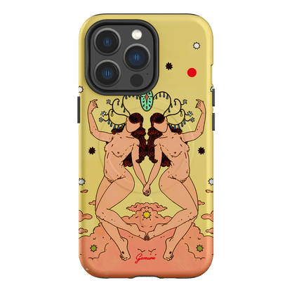 Gemini Season Printed Phone Cases iPhone 13 Pro / Armoured MagSafe by Easty Beasty - The Dairy