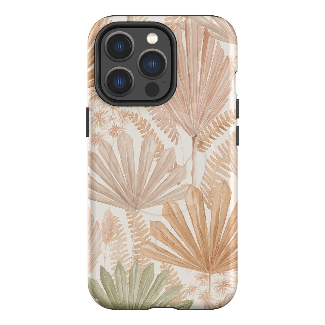 Golden Palm Printed Phone Cases iPhone 13 Pro / Armoured MagSafe by Cass Deller - The Dairy