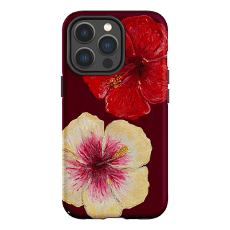 Hibiscus Flower Printed Phone Cases iPhone 13 Pro / Armoured MagSafe by BG. Studio - The Dairy