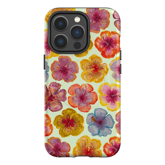 Hibiscus Holiday Sorbet Printed Phone Cases iPhone 13 Pro / Armoured MagSafe by BG. Studio - The Dairy