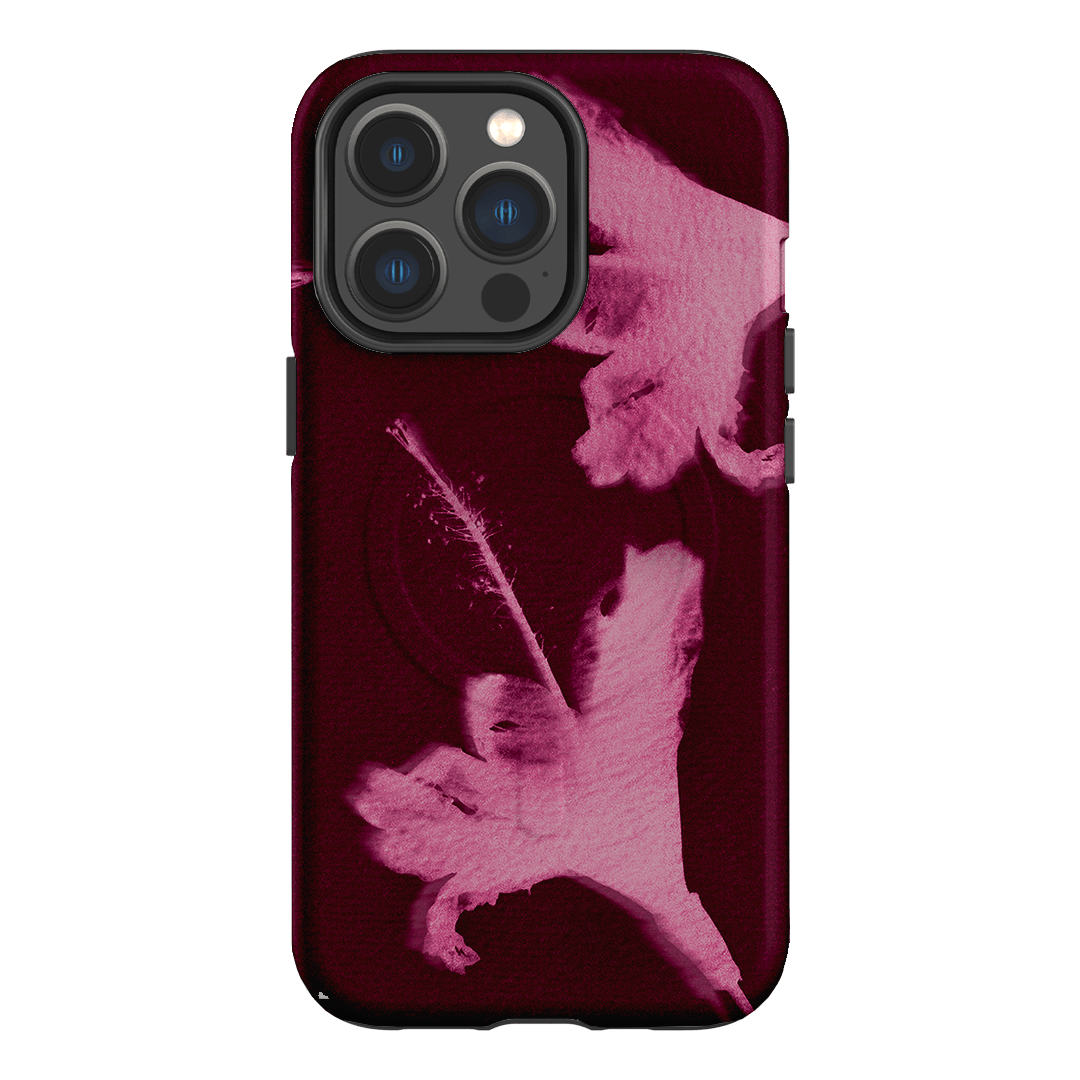 Hibiscus Glow Printed Phone Cases iPhone 13 Pro / Armoured MagSafe by Sally Hungerford - The Dairy
