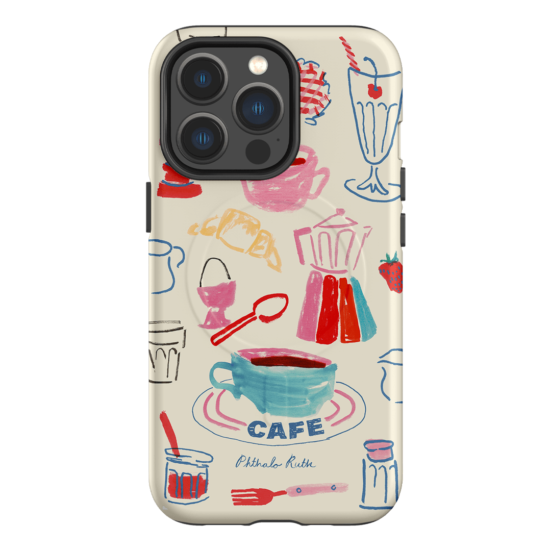 Home Cafe Printed Phone Cases iPhone 13 Pro / Armoured MagSafe by Phthalo Ruth - The Dairy