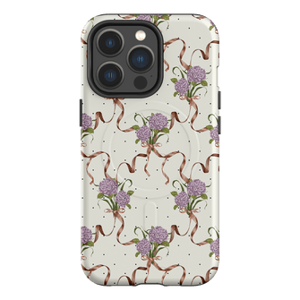 Hydrangea Ribbon Printed Phone Cases iPhone 13 Pro / Armoured MagSafe by Veronica Tucker - The Dairy