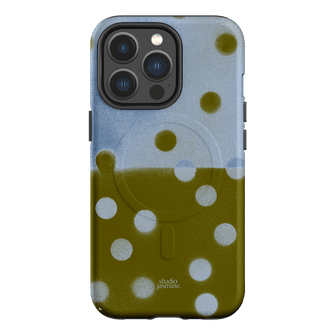 Lake Polka Dot Printed Phone Cases iPhone 13 Pro / Armoured MagSafe by Jasmine Dowling - The Dairy
