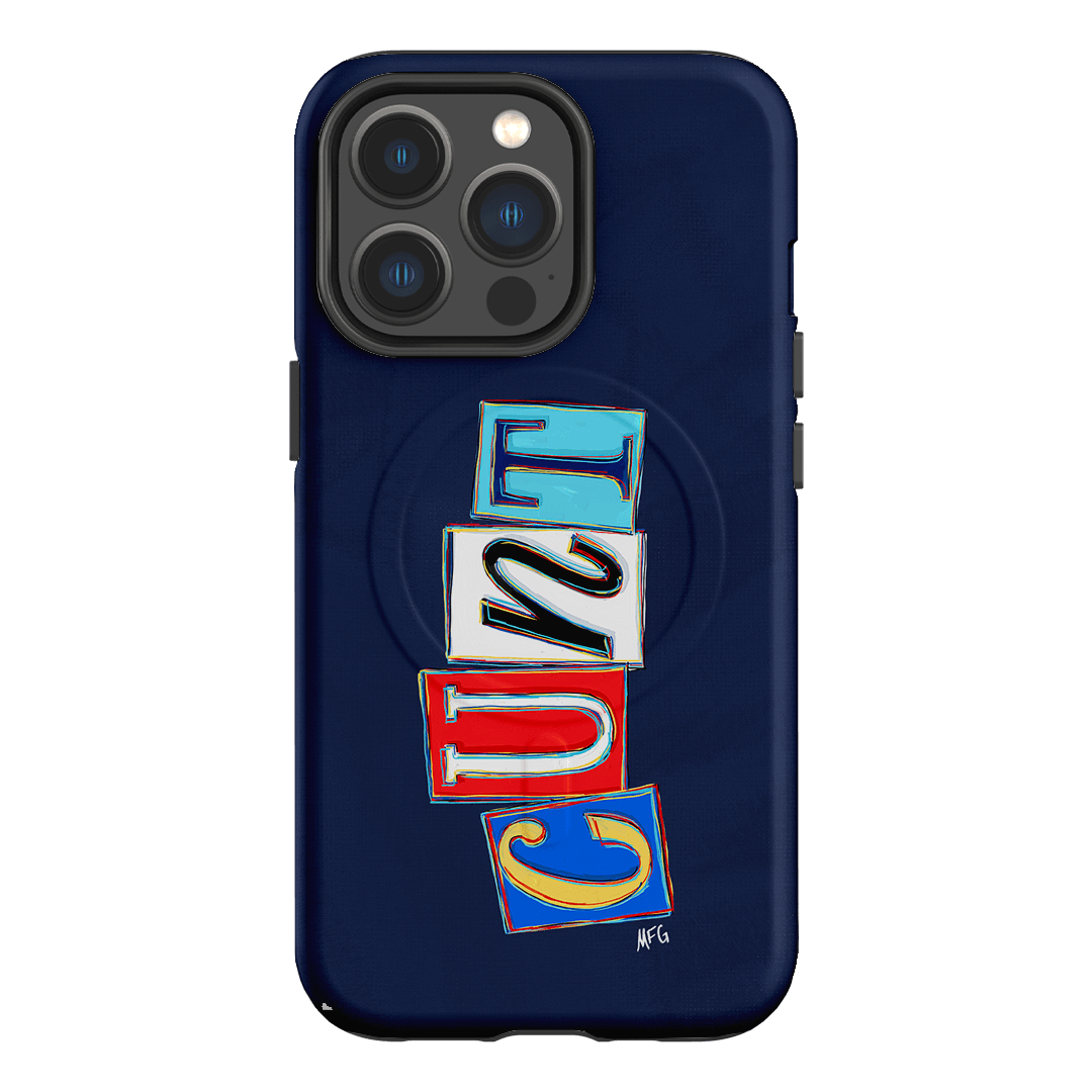 Lil Cnts Blue Printed Phone Cases iPhone 13 Pro / Armoured MagSafe by Margarbs Art - The Dairy
