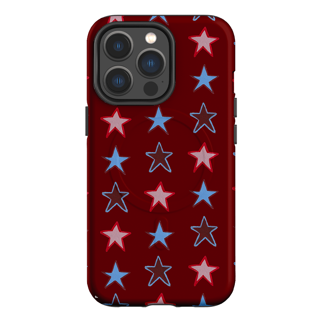 Lucky Stars Rouge Printed Phone Cases iPhone 13 Pro / Armoured MagSafe by BG. Studio - The Dairy