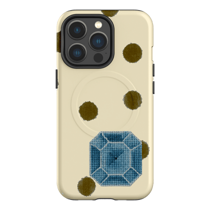 March Aquamarine Printed Phone Cases iPhone 13 Pro / Armoured MagSafe by Joiana - The Dairy