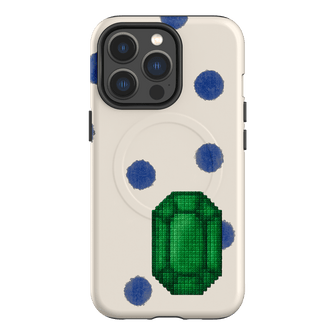 May Emerald Printed Phone Cases iPhone 13 Pro / Armoured MagSafe by Joiana - The Dairy