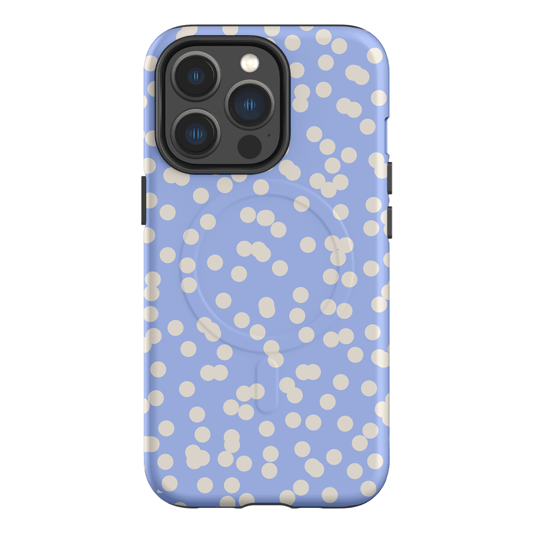 Mini Confetti Periwinkle Salt Printed Phone Cases iPhone 13 Pro / Armoured MagSafe by Veronica Tucker - The Dairy