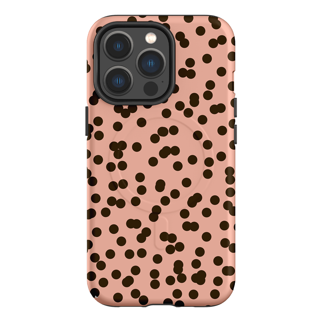 Mini Confetti Pink Chocolate Printed Phone Cases iPhone 13 Pro / Armoured MagSafe by Veronica Tucker - The Dairy