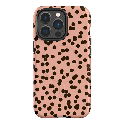 Mini Confetti Pink Chocolate Printed Phone Cases iPhone 13 Pro / Armoured MagSafe by Veronica Tucker - The Dairy