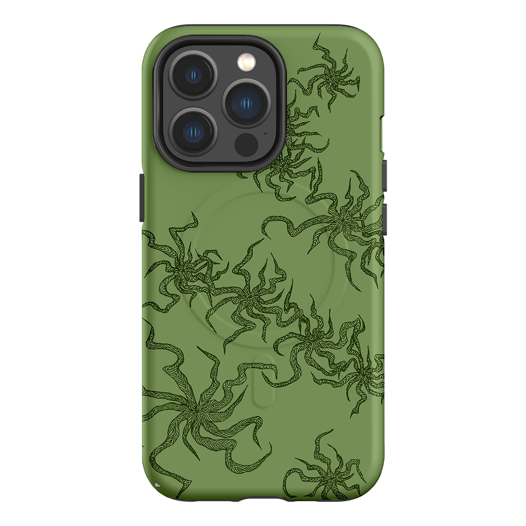 Night Moss Printed Phone Cases iPhone 13 Pro / Armoured MagSafe by Stormi Bree - The Dairy