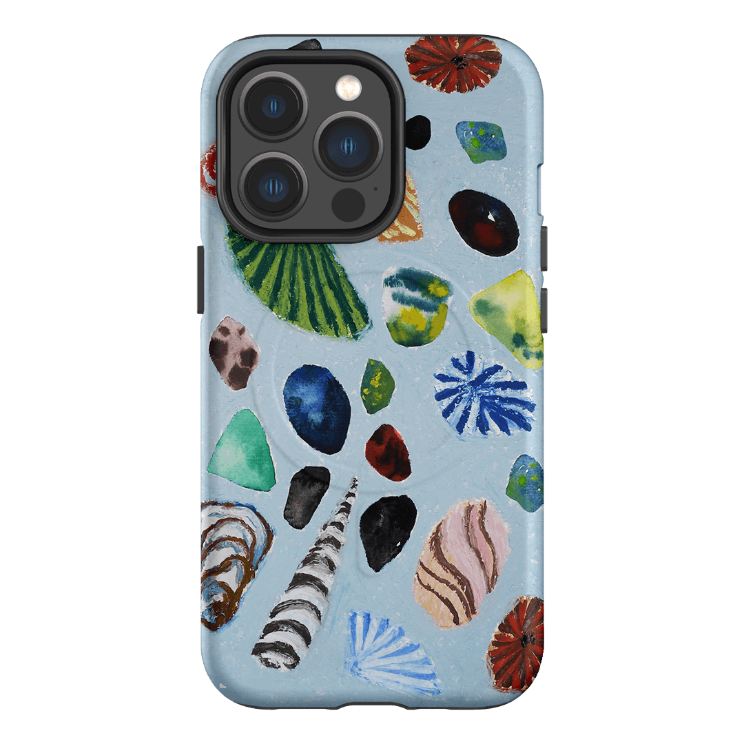 Ocean Currency Printed Phone Cases iPhone 13 Pro / Armoured MagSafe by Lisa Hu - The Dairy