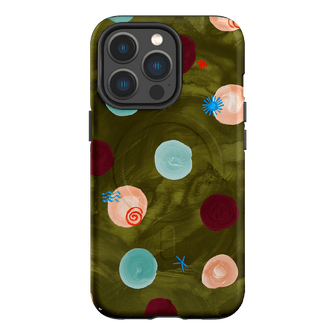 Olive Spot Printed Phone Cases iPhone 13 Pro / Armoured MagSafe by Charlie Taylor - The Dairy