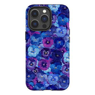 Pansy Jumble Printed Phone Cases iPhone 13 Pro / Armoured MagSafe by Kayla Henley - The Dairy