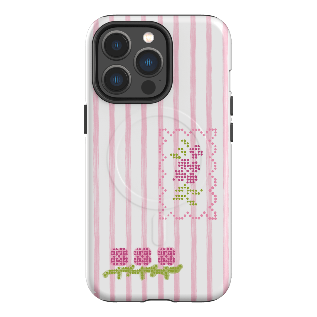 Patchwork Pink Printed Phone Cases iPhone 13 Pro / Armoured MagSafe by Kayla Carr - The Dairy