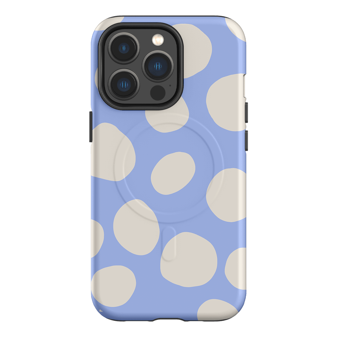 Pebbles Periwinkle Salt Printed Phone Cases iPhone 13 Pro / Armoured MagSafe by Veronica Tucker - The Dairy