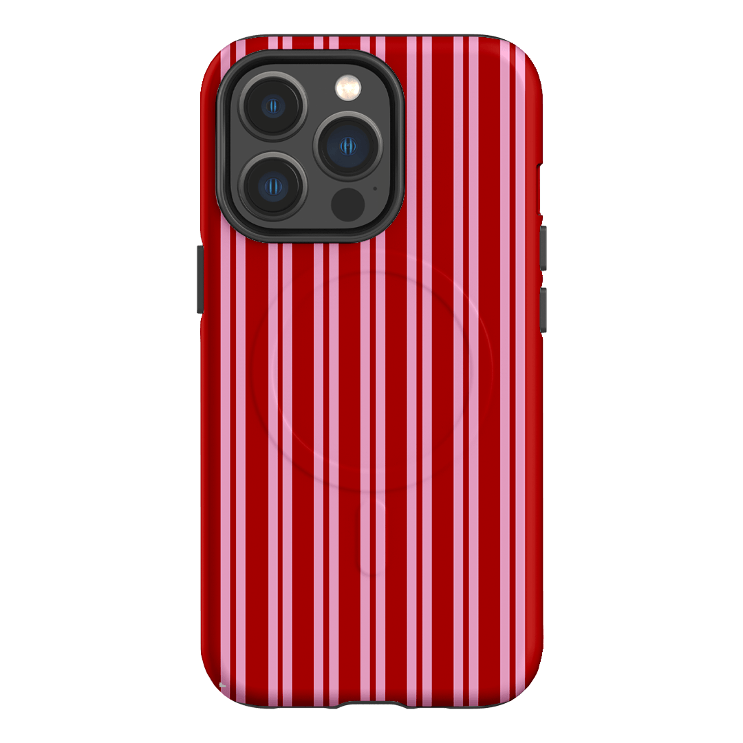 Punch Stripes Printed Phone Cases iPhone 13 Pro / Armoured MagSafe by The Dairy - The Dairy