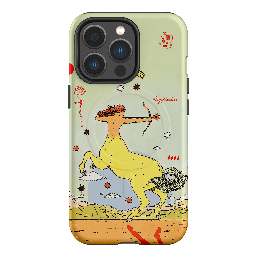 Sagittarius Season Printed Phone Cases iPhone 13 Pro / Armoured MagSafe by Easty Beasty - The Dairy