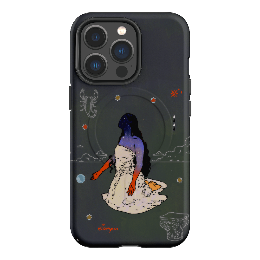 Scorpio Season Printed Phone Cases iPhone 13 Pro / Armoured MagSafe by Easty Beasty - The Dairy