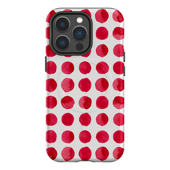 Spots in Red Printed Phone Cases by The Dairy - The Dairy