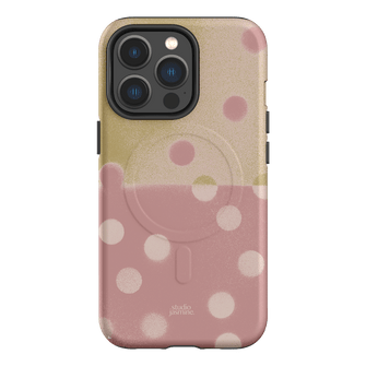 Strawberry Polka Dot Printed Phone Cases iPhone 13 Pro / Armoured MagSafe by Jasmine Dowling - The Dairy