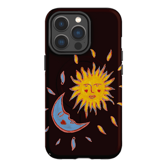 Sun & Moon Plum Printed Phone Cases iPhone 13 Pro / Armoured MagSafe by BG. Studio - The Dairy