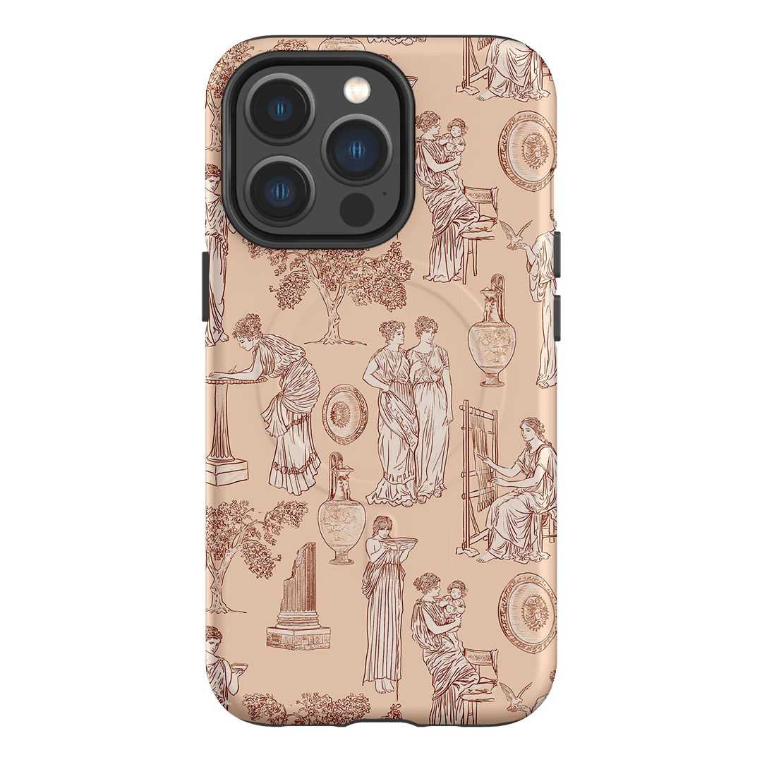 Symposium Rosewater Printed Phone Cases iPhone 13 Pro / Armoured MagSafe by Veronica Tucker - The Dairy