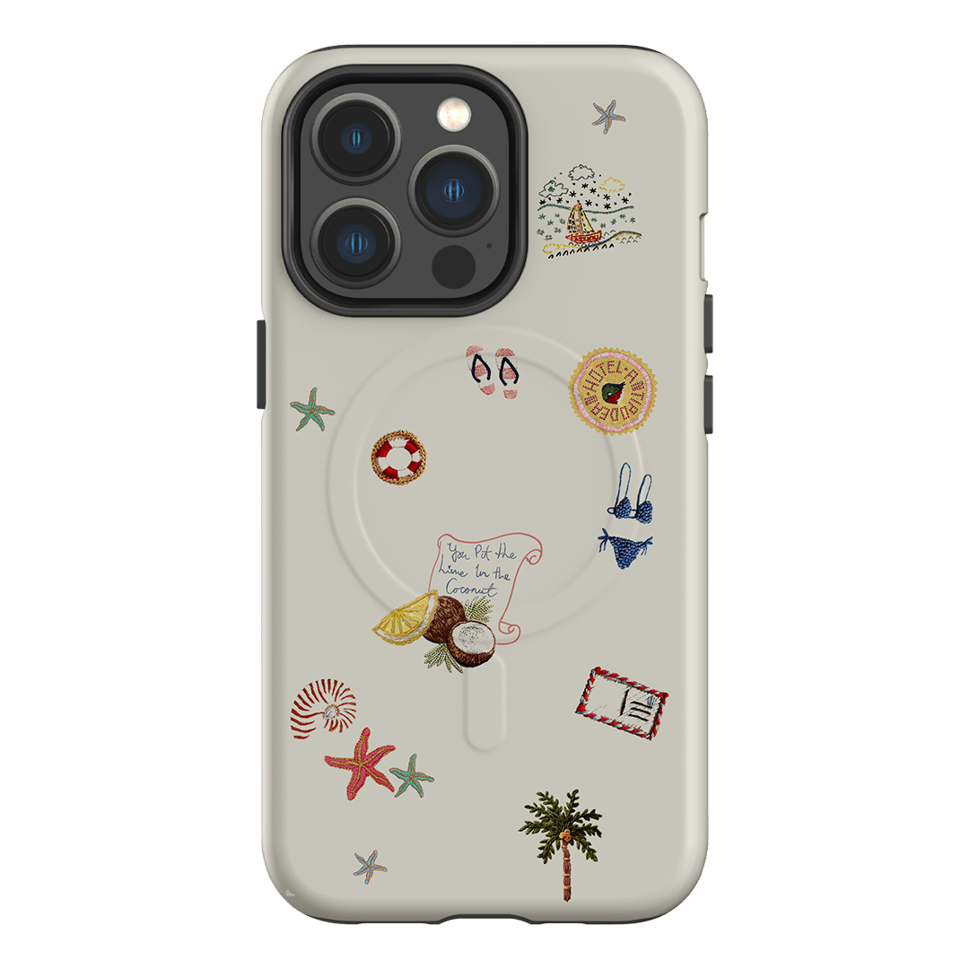 Vacay All Day Cream Printed Phone Cases by Antipodean - The Dairy