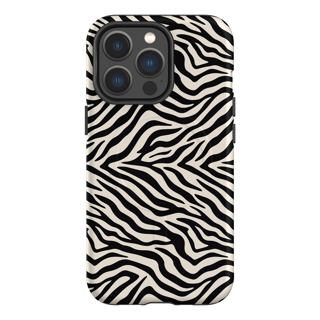 Zebra Ink Printed Phone Cases iPhone 13 Pro / Armoured MagSafe by The Dairy - The Dairy