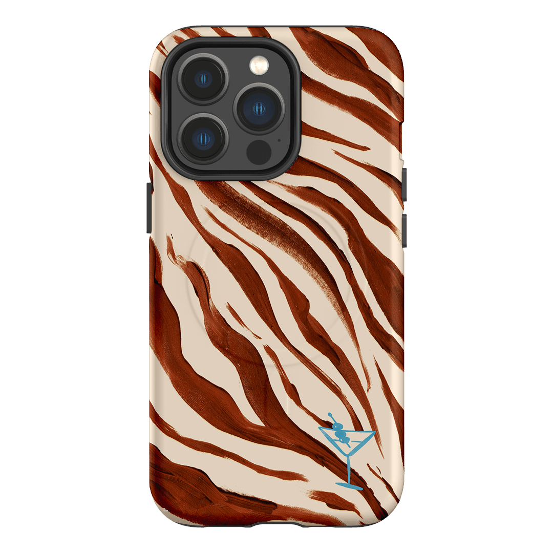Zebra Tini Printed Phone Cases iPhone 13 Pro / Armoured MagSafe by Charlie Taylor - The Dairy