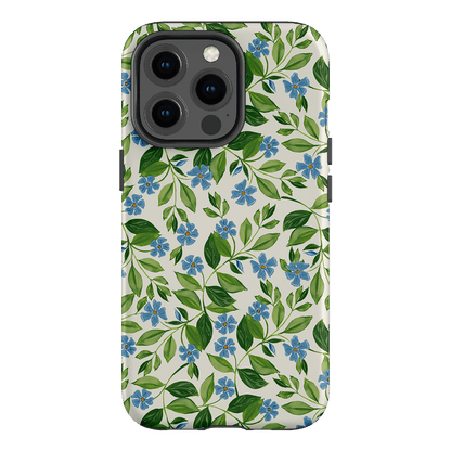 Blue Vines Printed Phone Cases iPhone 13 Pro / Armoured by Ellie Mae - The Dairy