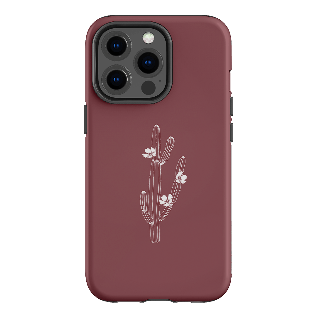 Cactus Flower Printed Phone Cases iPhone 13 Pro / Armoured by Typoflora - The Dairy