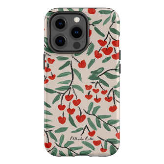 Cherry Love Printed Phone Cases iPhone 13 Pro / Armoured by Phthalo Ruth - The Dairy