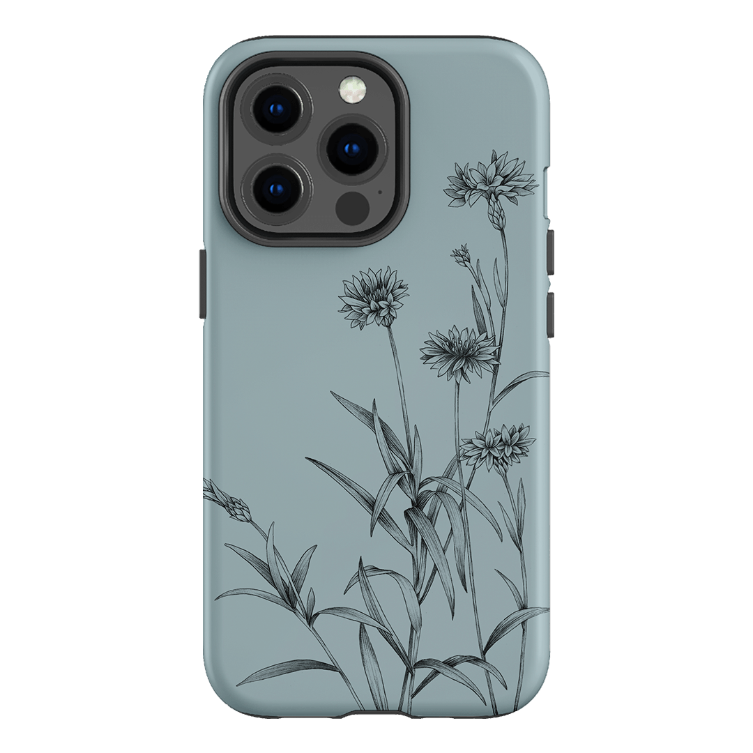 Cornflowers Study Printed Phone Cases iPhone 13 Pro / Armoured by Typoflora - The Dairy