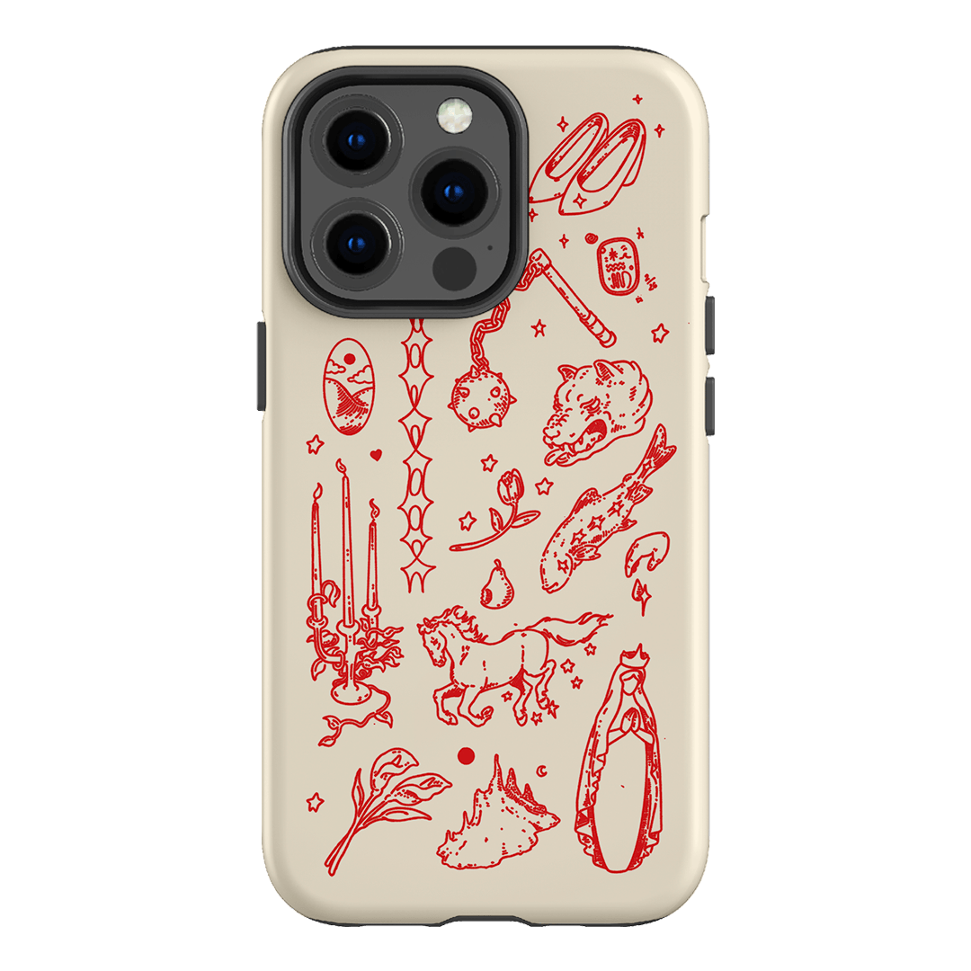 Dreamcore Cream Printed Phone Cases iPhone 13 Pro / Armoured by Easty Beasty - The Dairy